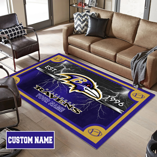 BAL x NFL Rug DATND TANTD