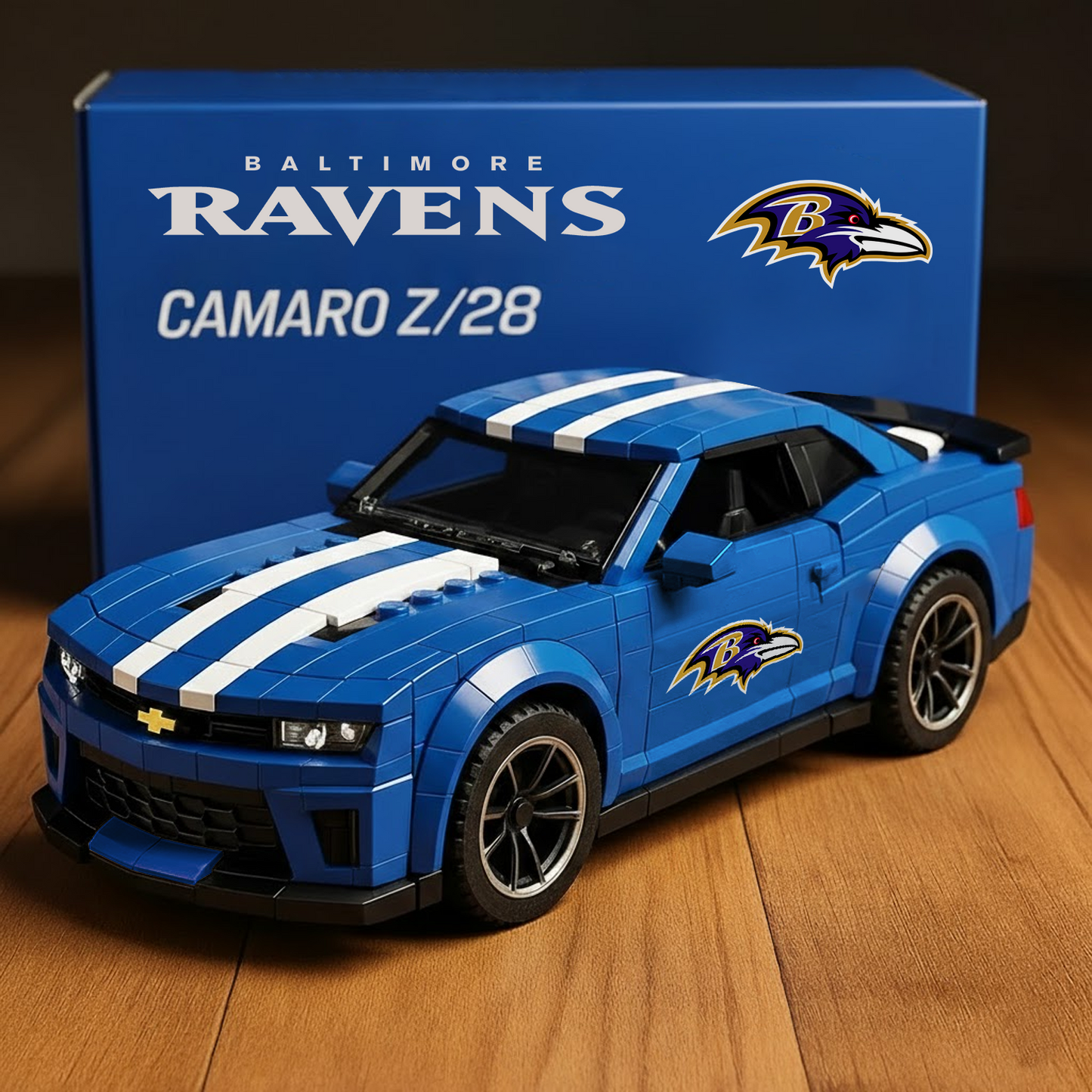 BAL x NFL Football Team Camaro Z28 DATND TANTD