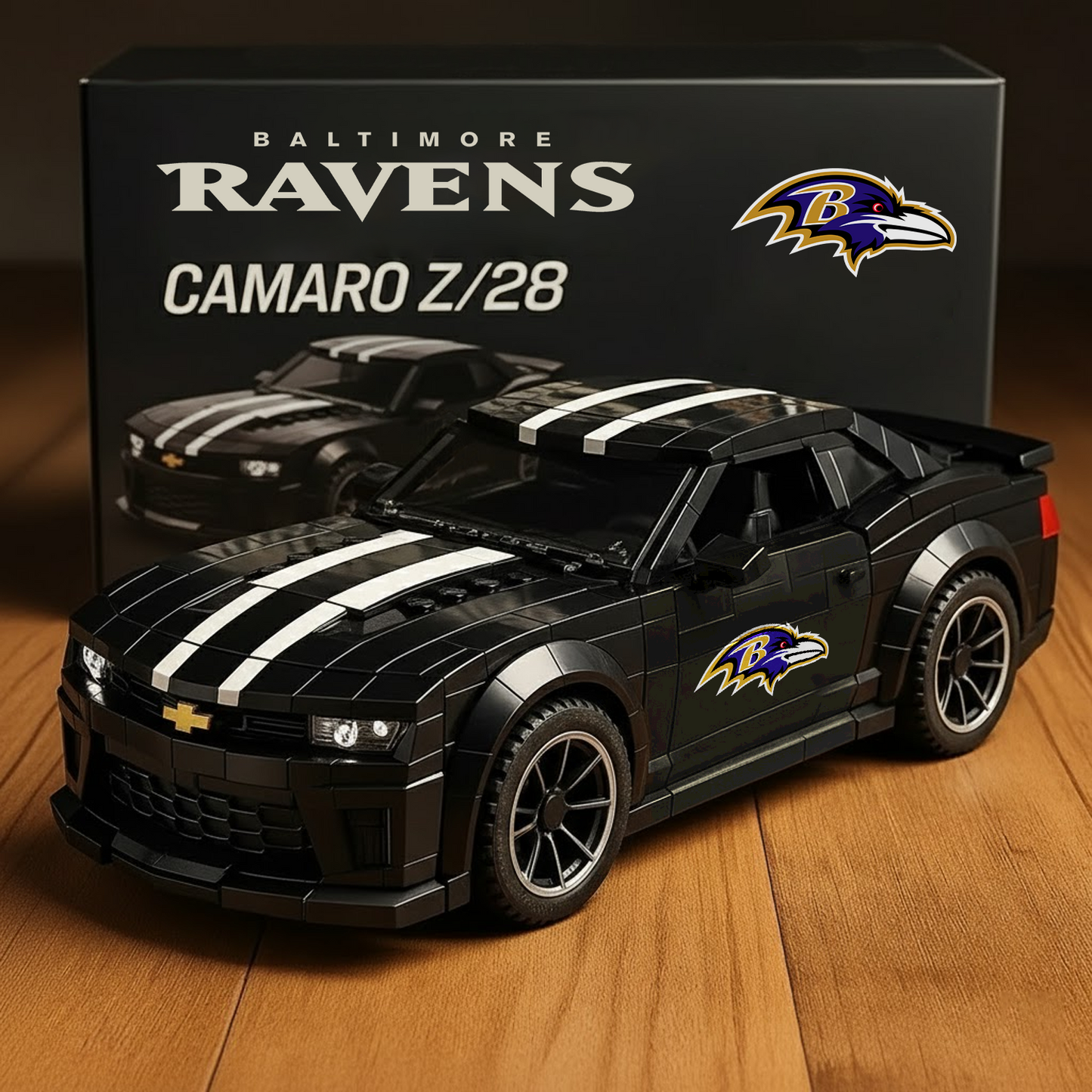 BAL x NFL Football Team Camaro Z28 DATND TANTD