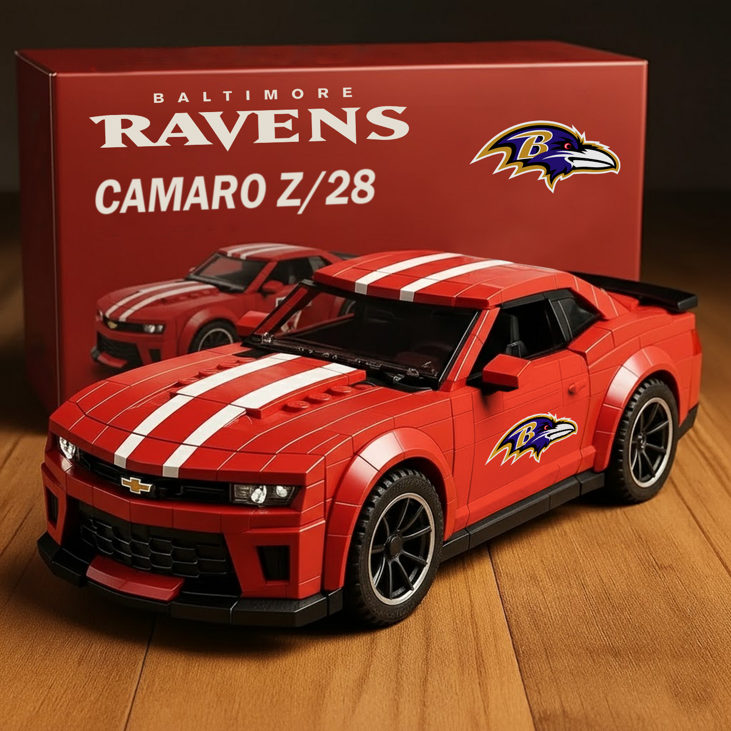 BAL x NFL Football Team Camaro Z28 DATND TANTD