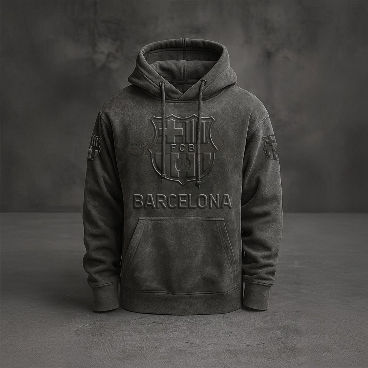 BAR Embossed Hoodie DatND DVT