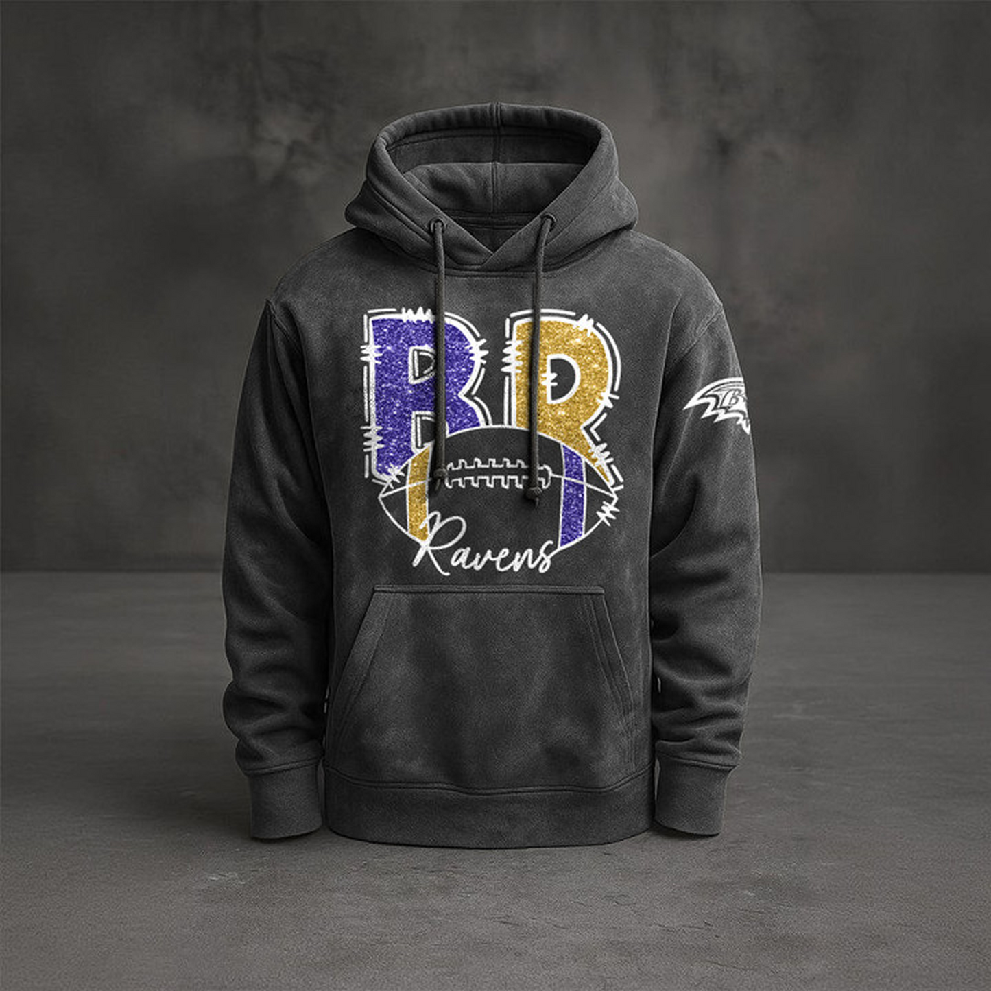BAT x NFL Embossed Hoodie DatND THUONGNH