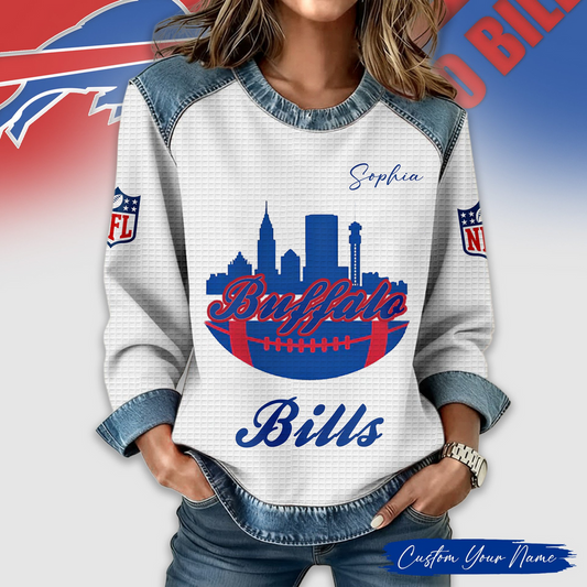 BB Premium NFL City Skyline Print Casual Sweatshirt DDT 081125 CTND