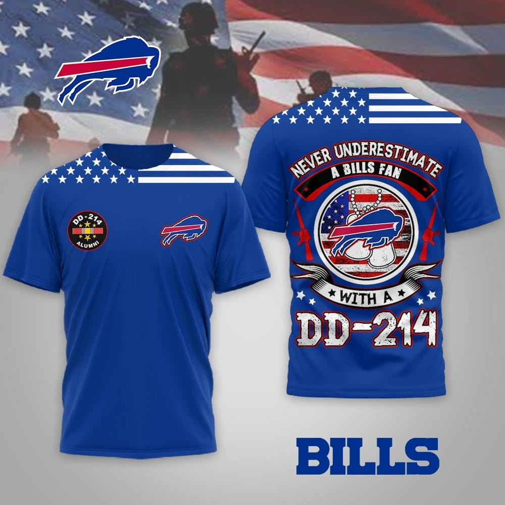 BB Premium NFL DD-214 Alumni 3D Shirt DDT NTL