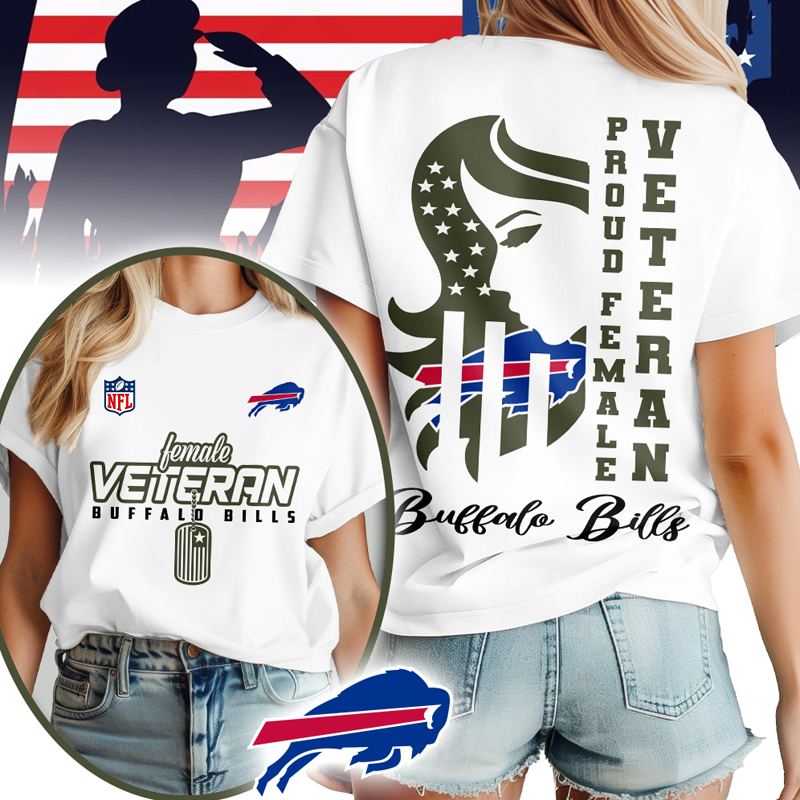BB Premium NFL Female Veteran 3D Shirt DDT HLPHUONG