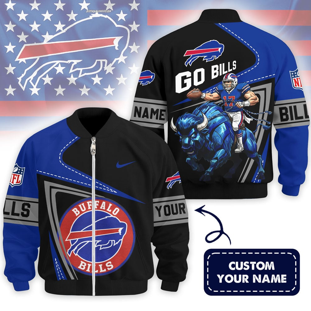 BB Premium NFL Game Day 3D Bomber Jacket DDT NTL