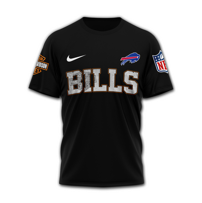 BB Premium NFL Harley-Davidson Santa Claus 3D Shirt DDT NTL