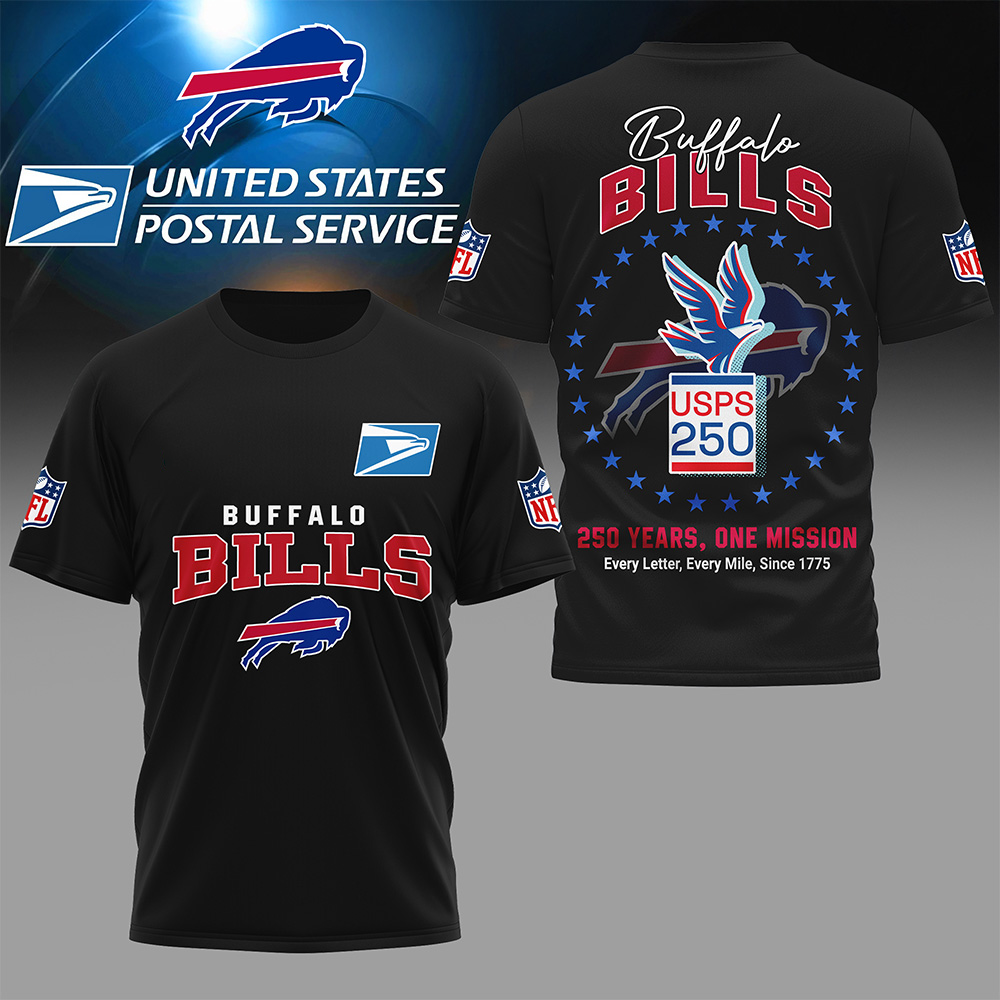 BB Premium NFL United States Postal Service 250th Anniversary 3D Shirt DDT CTND
