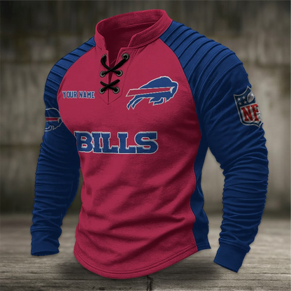 BB x NFL Men Stand Collar Long Sleeve Top DDT  CTND