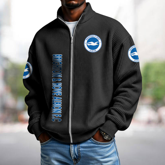 BHA x EPL Waffle Zip Up Sweatshirt DatND DVT