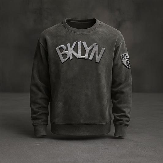 BKN x NBA Embossed Sweat Shirt DATND TANTD
