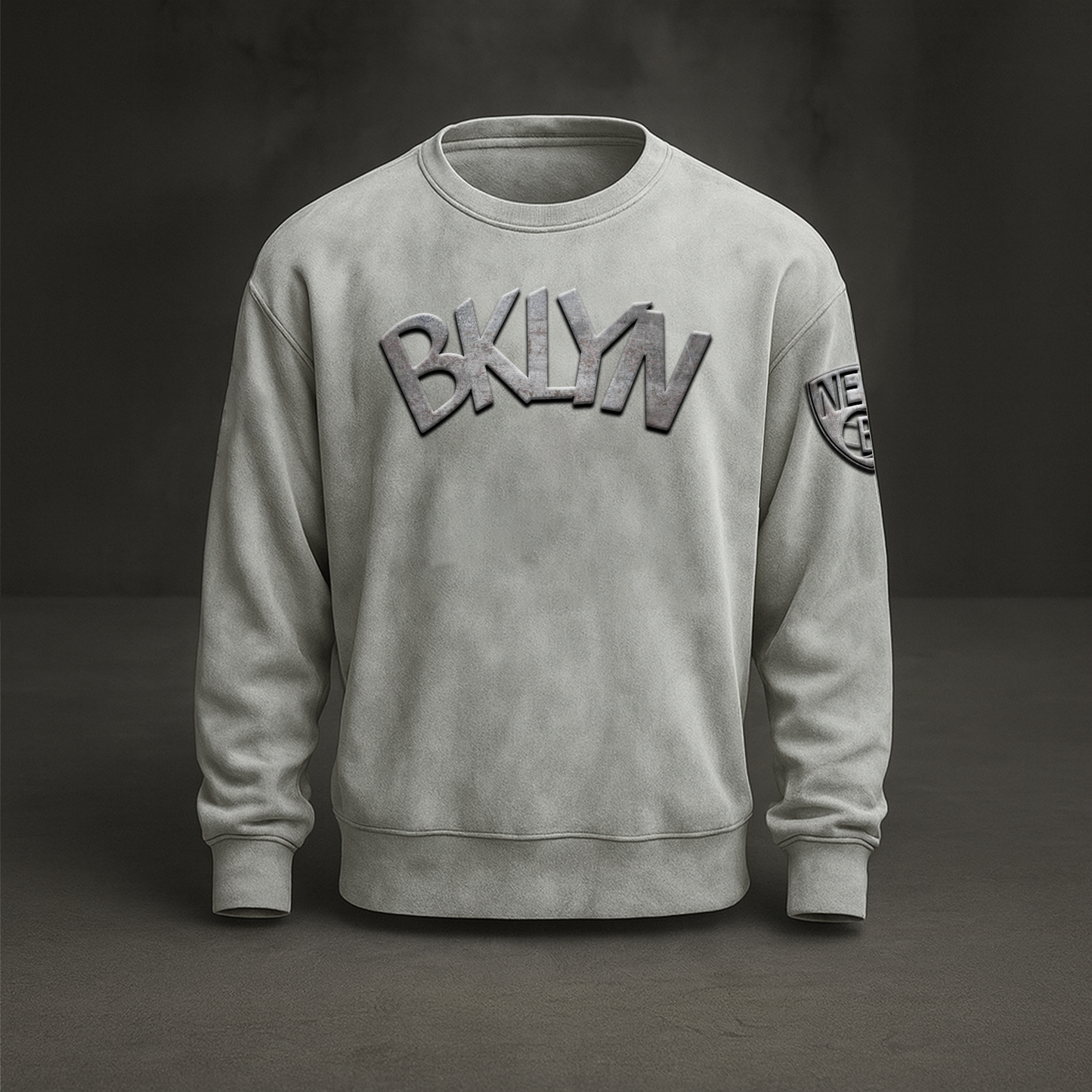 BKN x NBA Embossed Sweat Shirt DATND TANTD