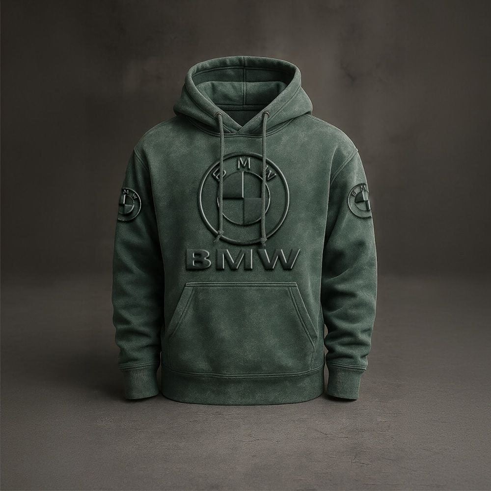 BMW Embossed Retro Hoodie 2010 DatND DVT