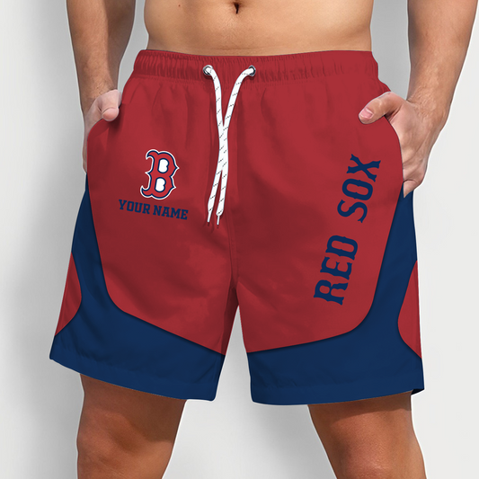BOS x MLB Team Special Short Pants For Men Custom Name Gifts DATND TANTD