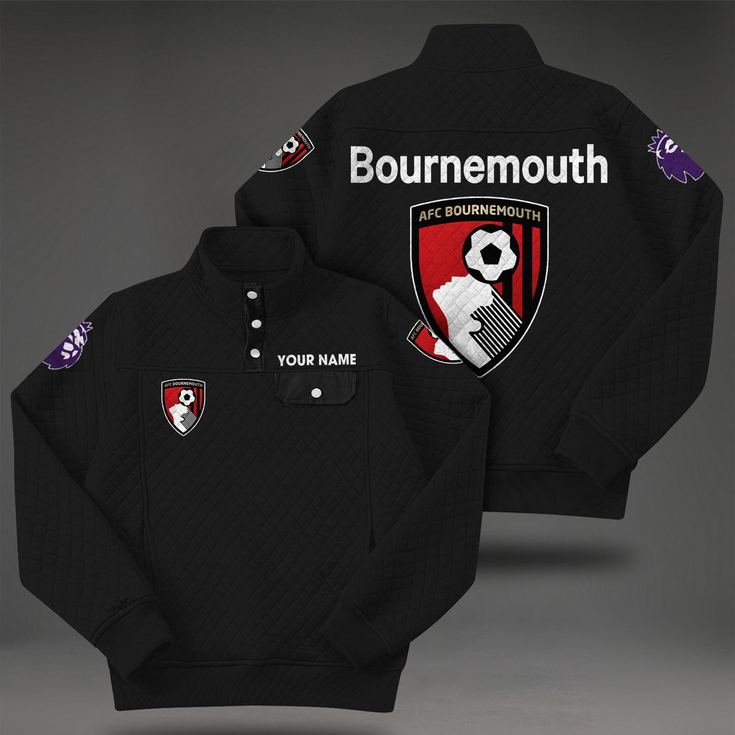 BOU x EPL Quilted Sweatshirt DatND DVT