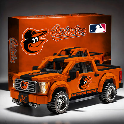 MLB 3D Racing Truck Model Building Block Set V1 NAK NHM