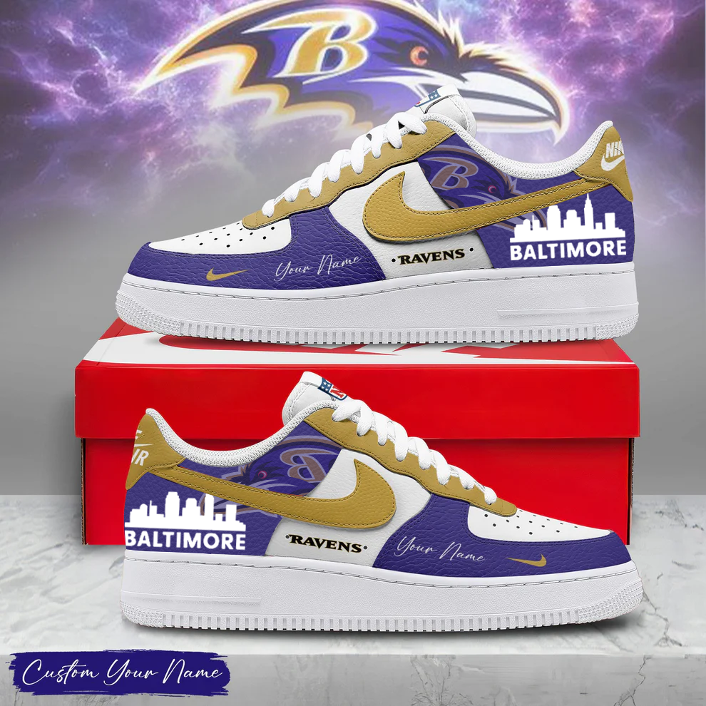BR Premium NFL City Skyline AF1 Sneakers DDT HLPHUONG