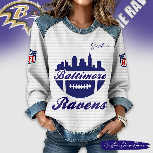 BR Premium NFL City Skyline Print Casual Sweatshirt DDT 081125 CTND