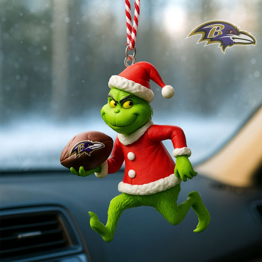 BR Premium NFL No.1 Team Christmas Car Hanging Ornament DDT HLPHUONG