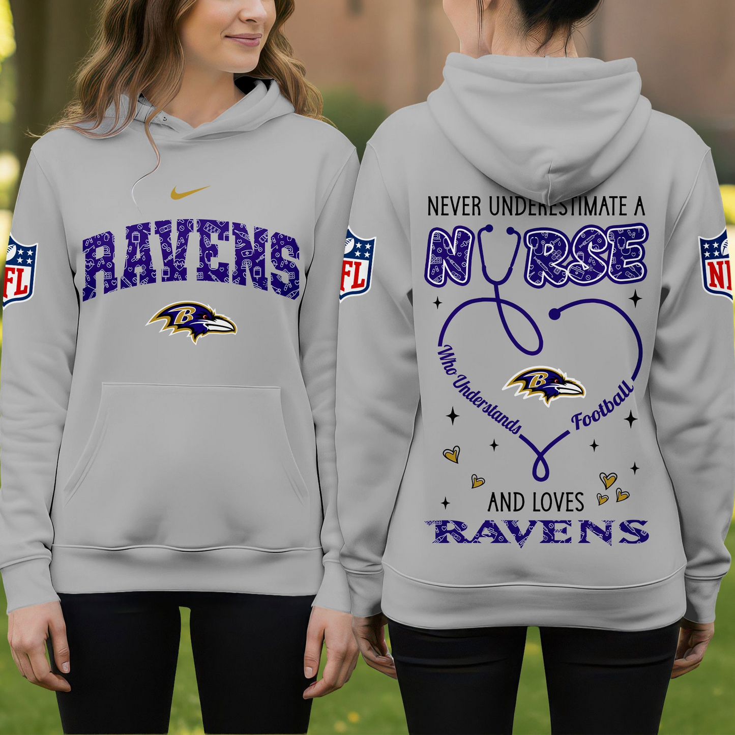 BR Premium NFL Nurse Pride Hoodie DDT 101125 HLPHUONG