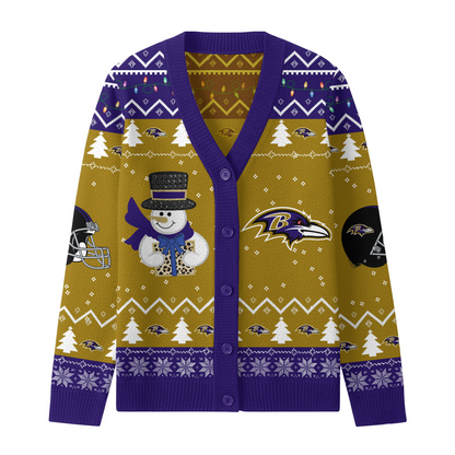 BR x NFL Premium Knitted Cardigan Jacket DDT CTND