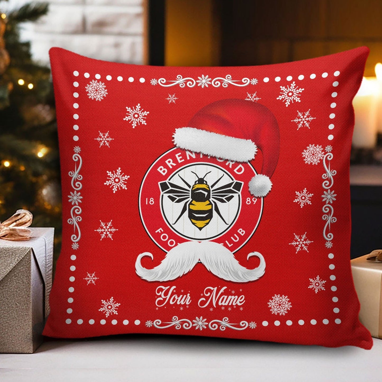 BRE x EPL Christmas Pillow DatND DVT