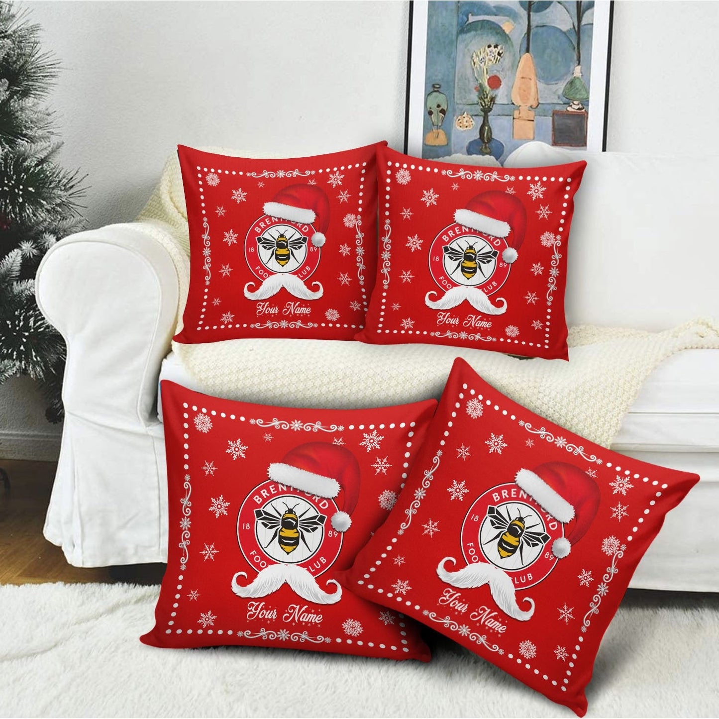 BRE x EPL Christmas Pillow DatND DVT