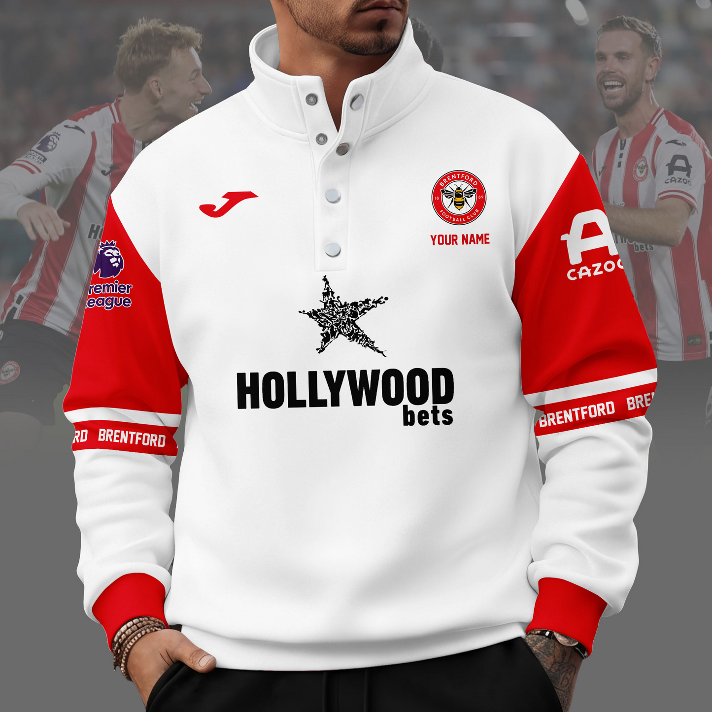 BRE x EPL Unisex Western Style Sweater With Buckles DDT 111125 NTL