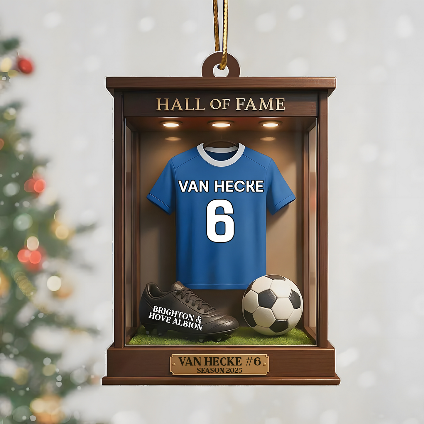 BRI x EPL Soccer Player Hall Of Fame Ornament DATND TANTD 081125
