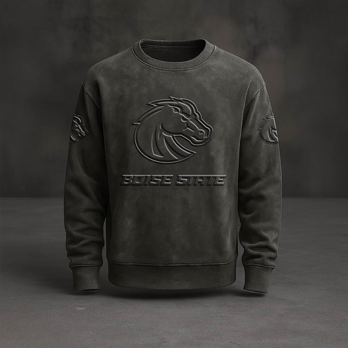 BSU Embossed SweatShirt DatND DVT