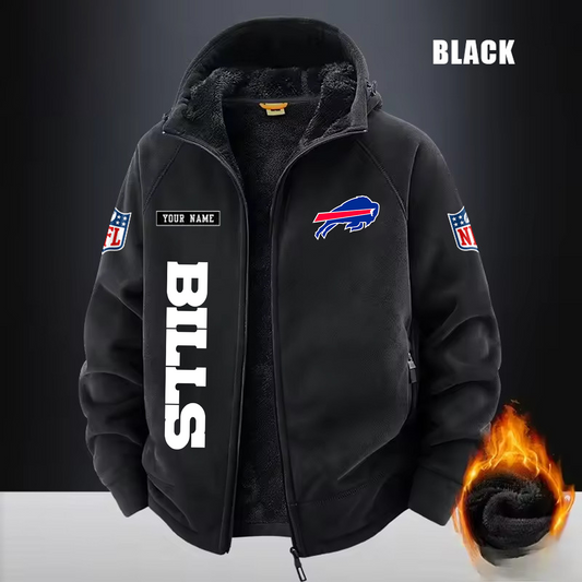 BUF x NFL 3D Half-zip Hoodie DATND TANTD