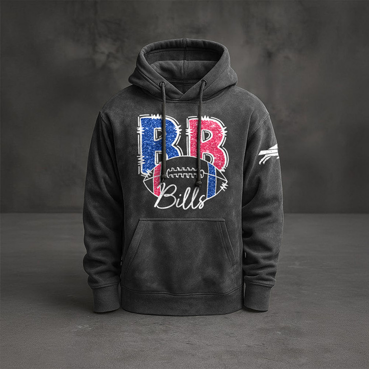 BUF x NFL Embossed Hoodie DatND THUONGNH