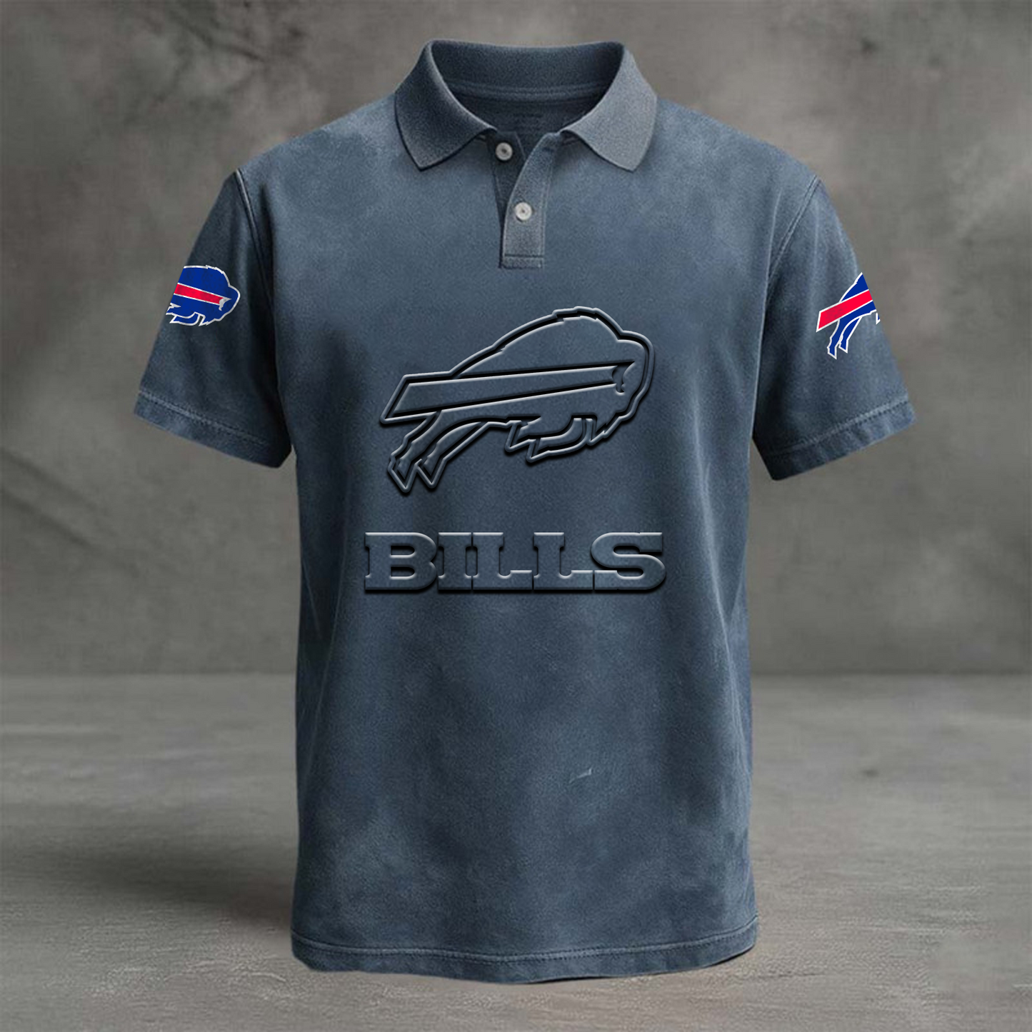 BUF x NFL Embossed Polo Shirt DATND TANTD
