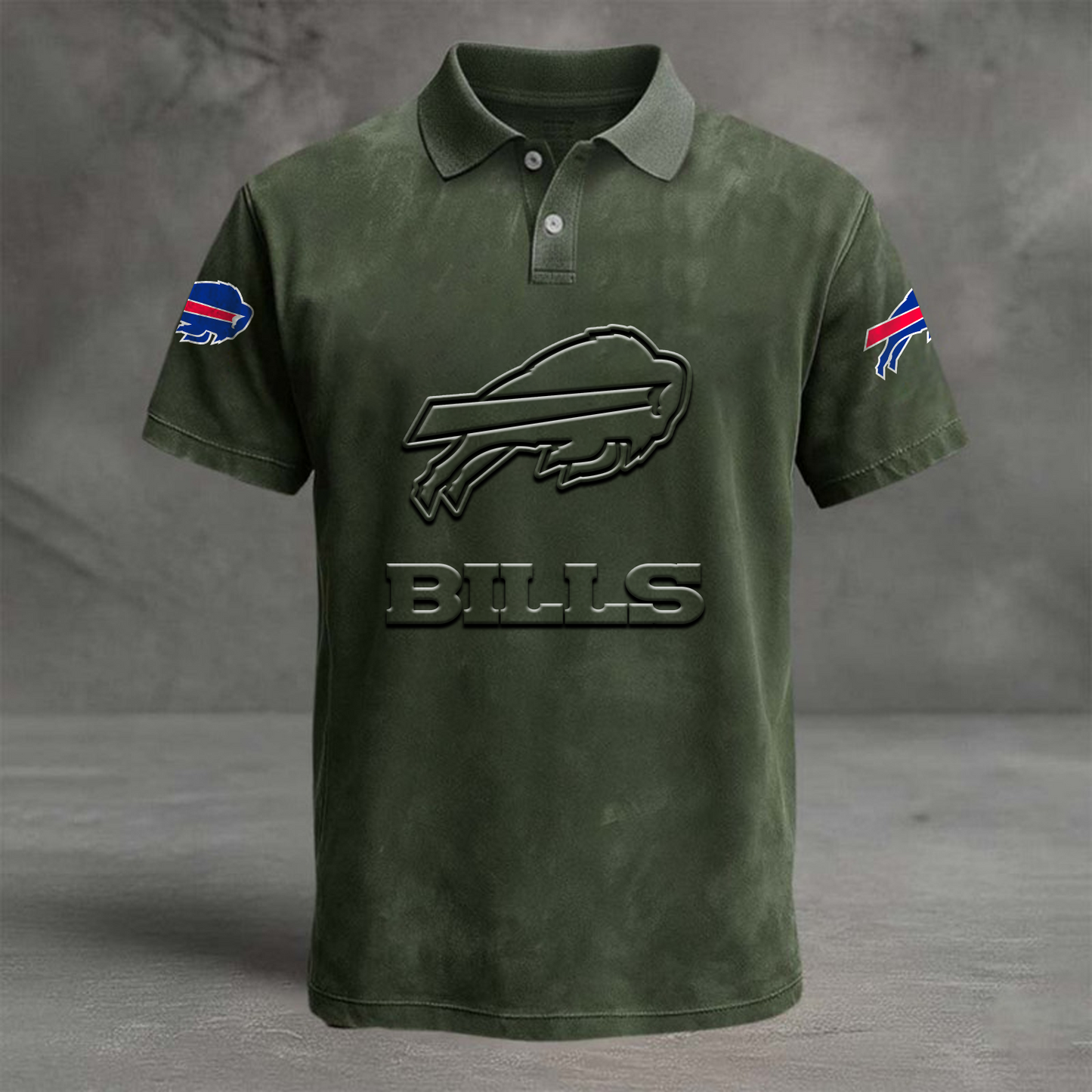 BUF x NFL Embossed Polo Shirt DATND TANTD
