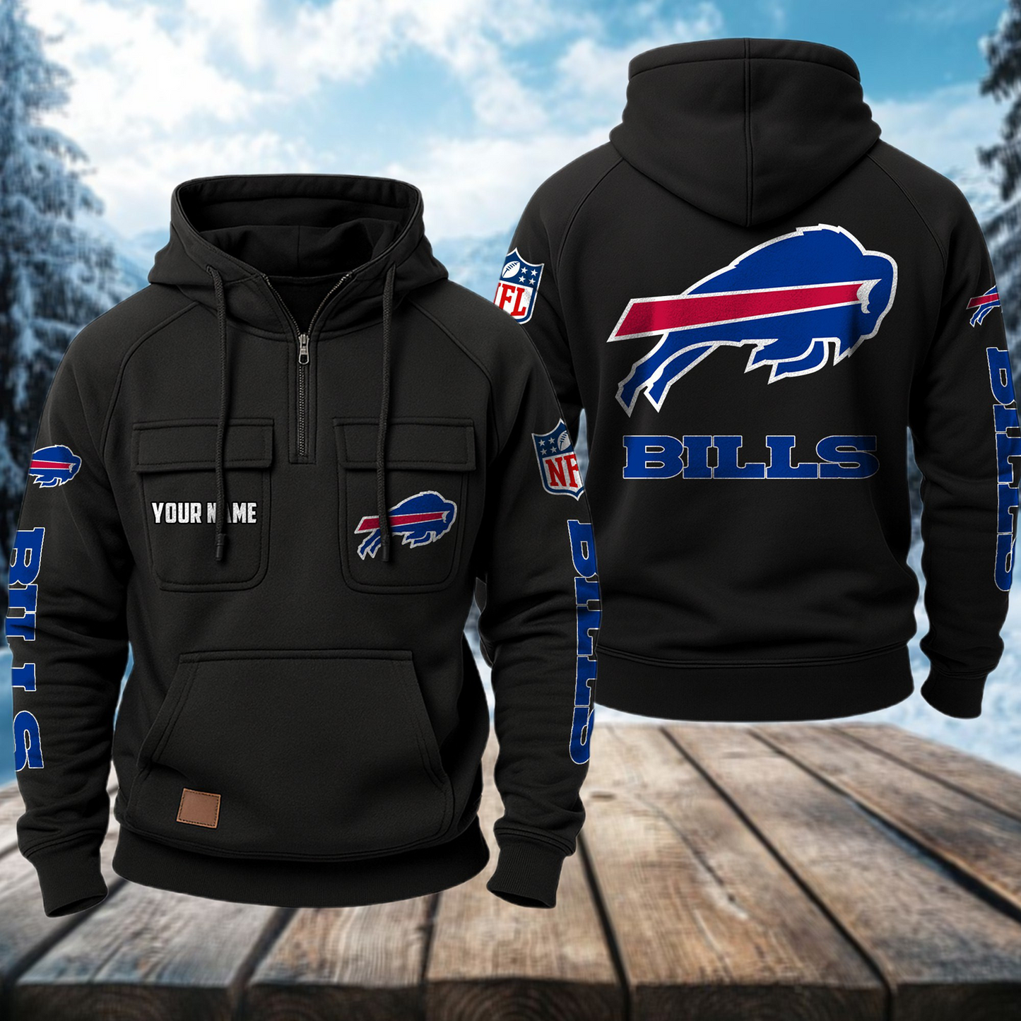 BUF x NFL Premium Hoodie DATND TANTD