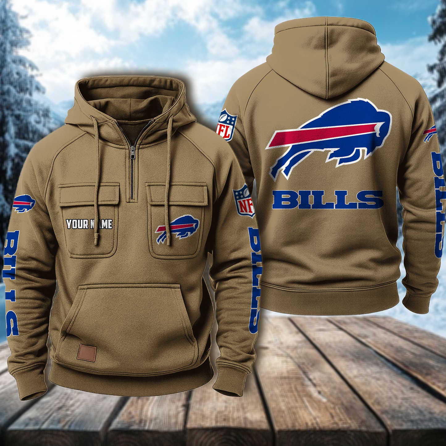 BUF x NFL Premium Hoodie DATND TANTD