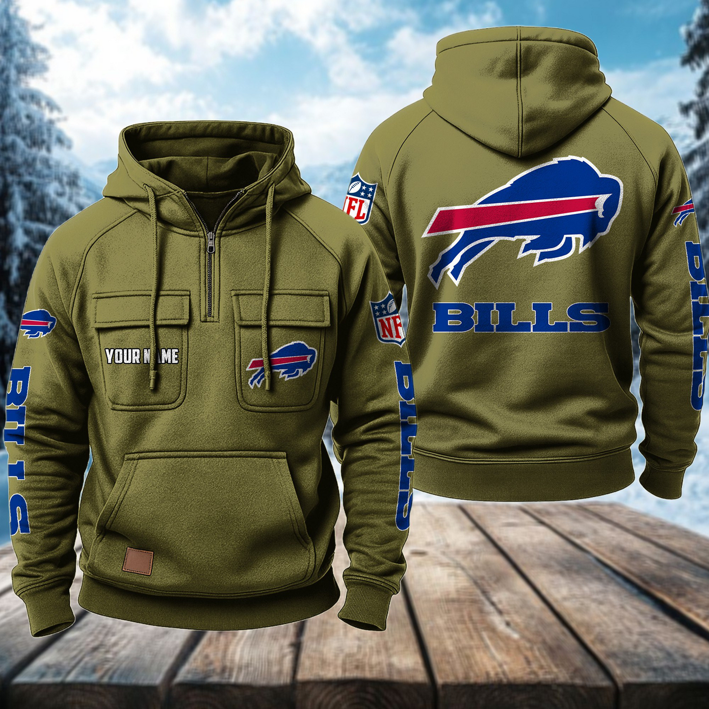 BUF x NFL Premium Hoodie DATND TANTD