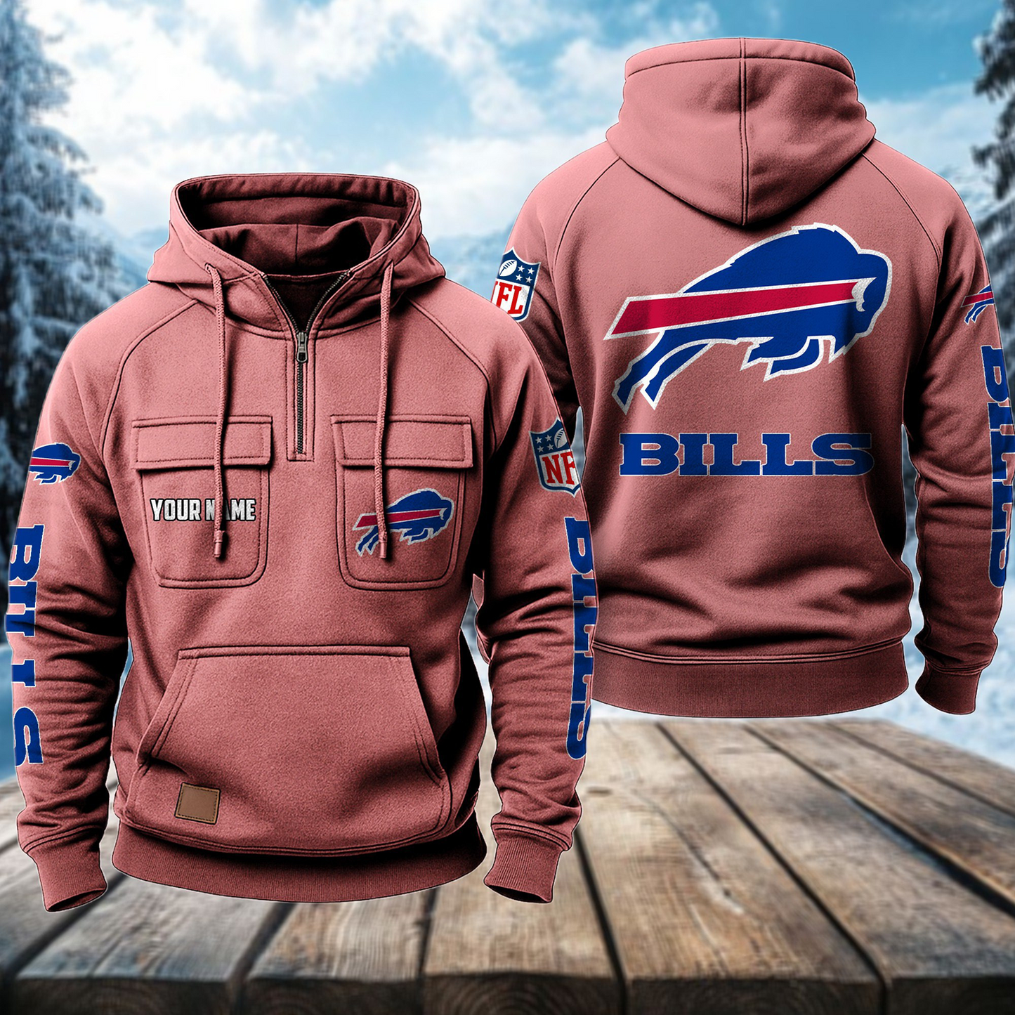 BUF x NFL Premium Hoodie DATND TANTD