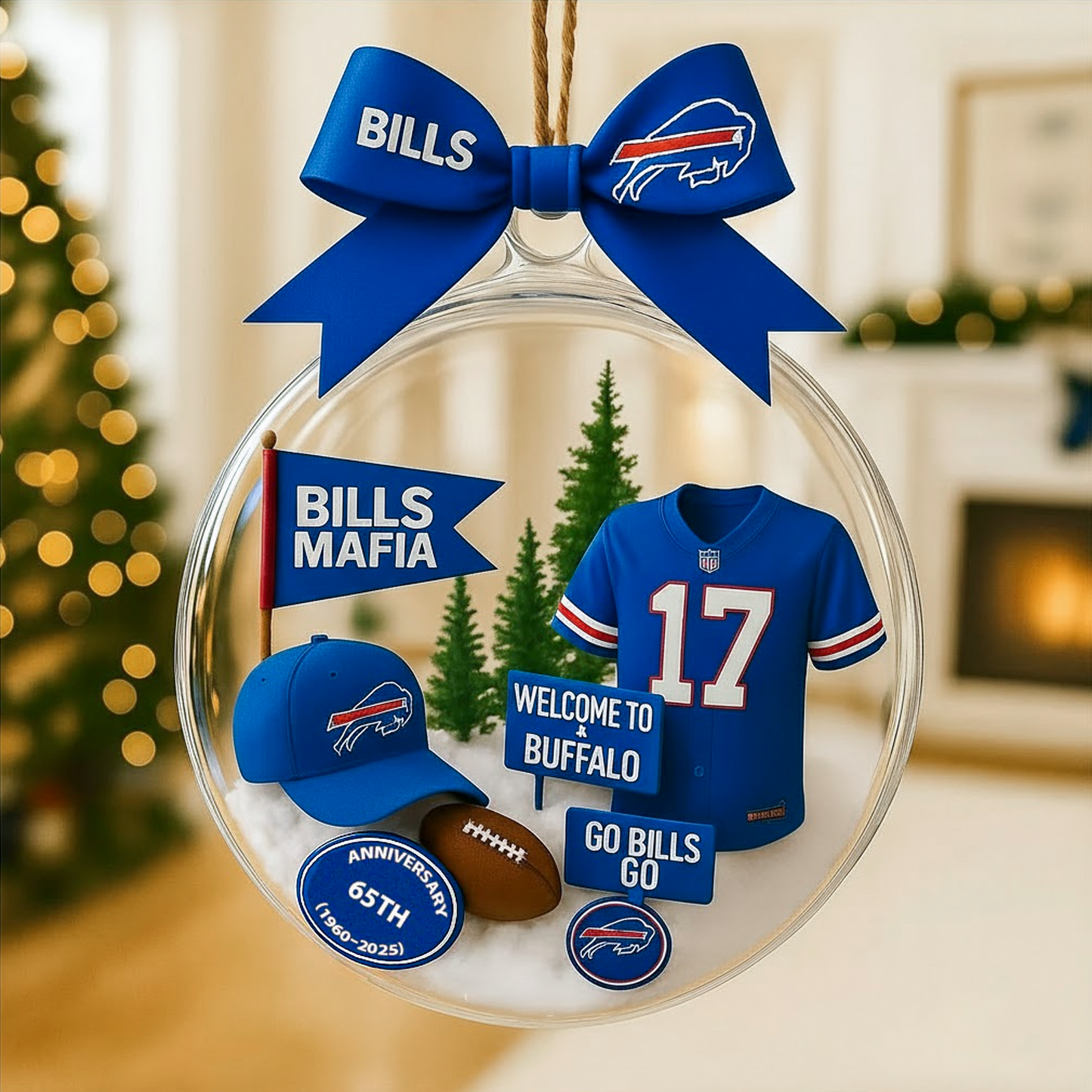 BUF x NFL Premium Ornament 1011 DatND DVT