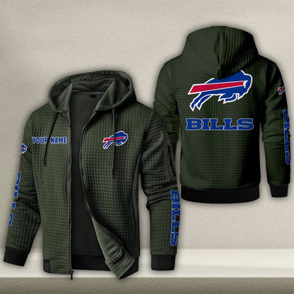 BUF x NFL Quilted Zip Hoodie DatND DVT