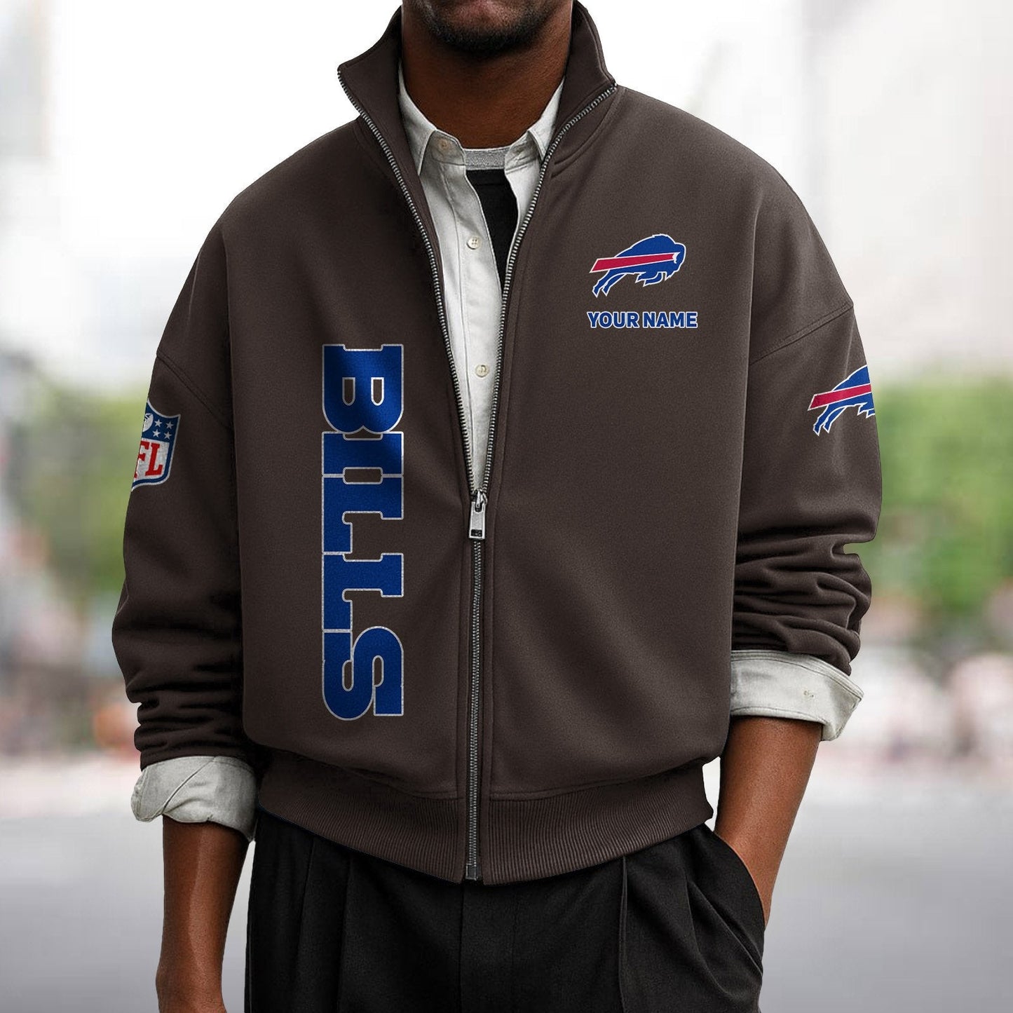 BUF x NFL Sweatshirt Full Zip DATND TANTD