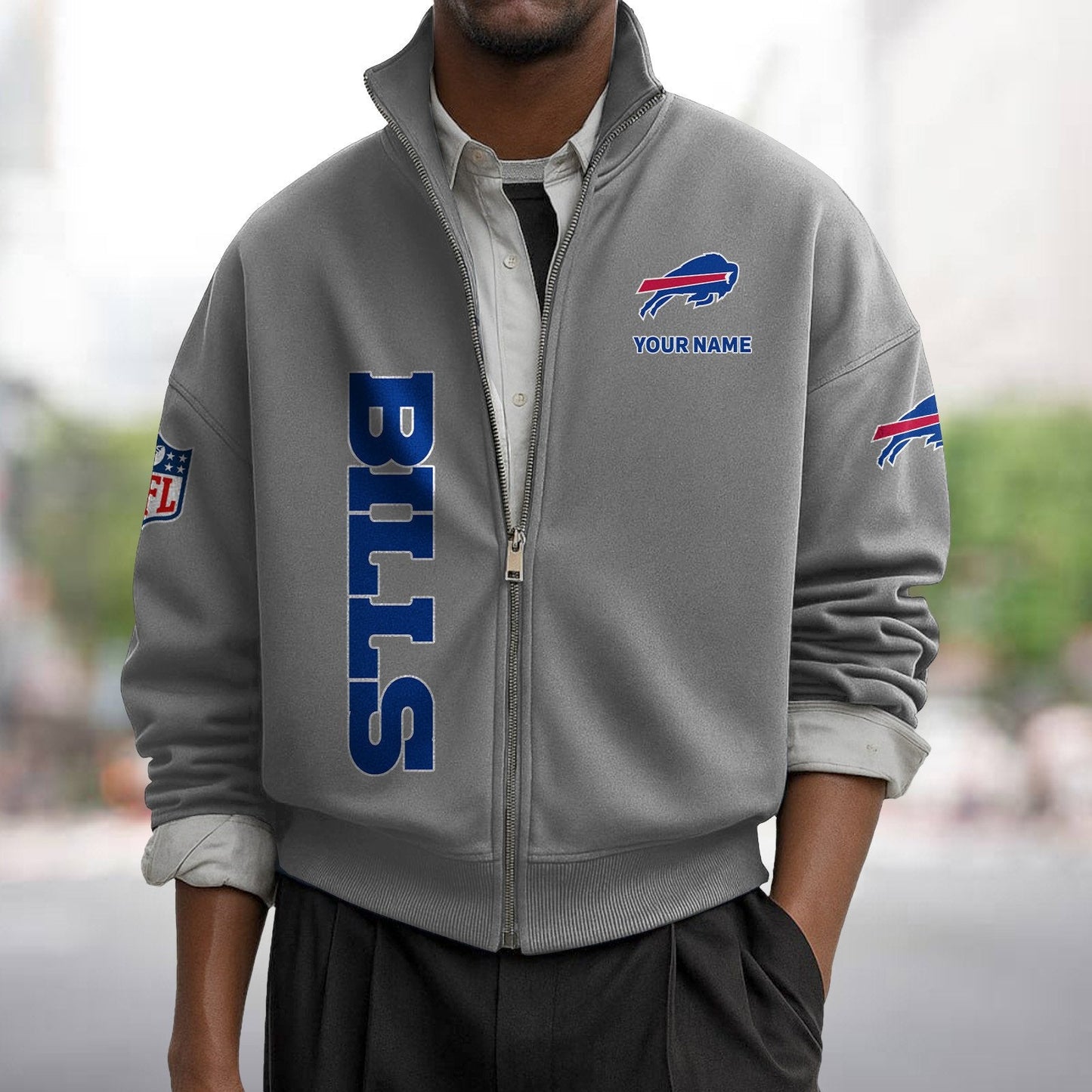 BUF x NFL Sweatshirt Full Zip DATND TANTD