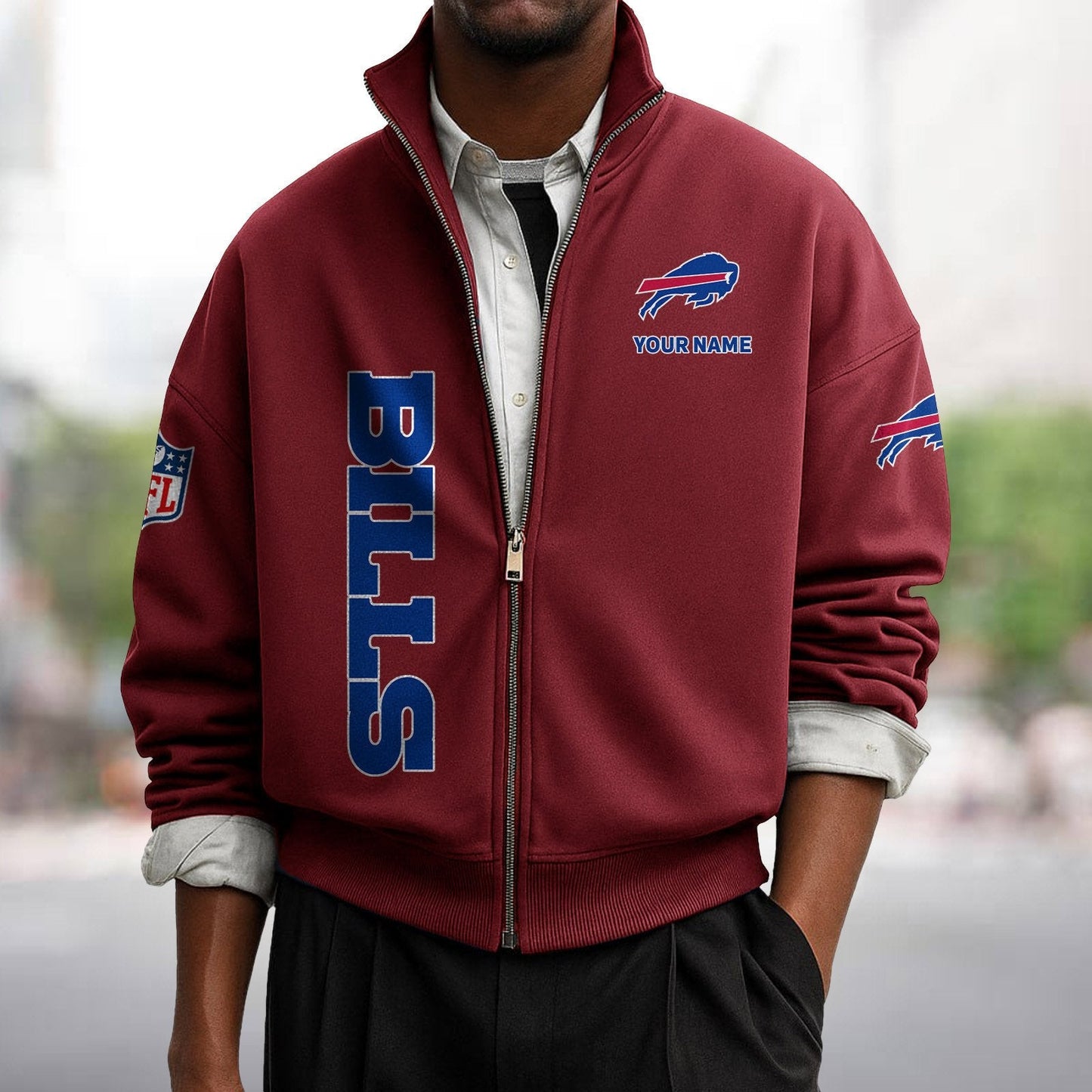 BUF x NFL Sweatshirt Full Zip DATND TANTD
