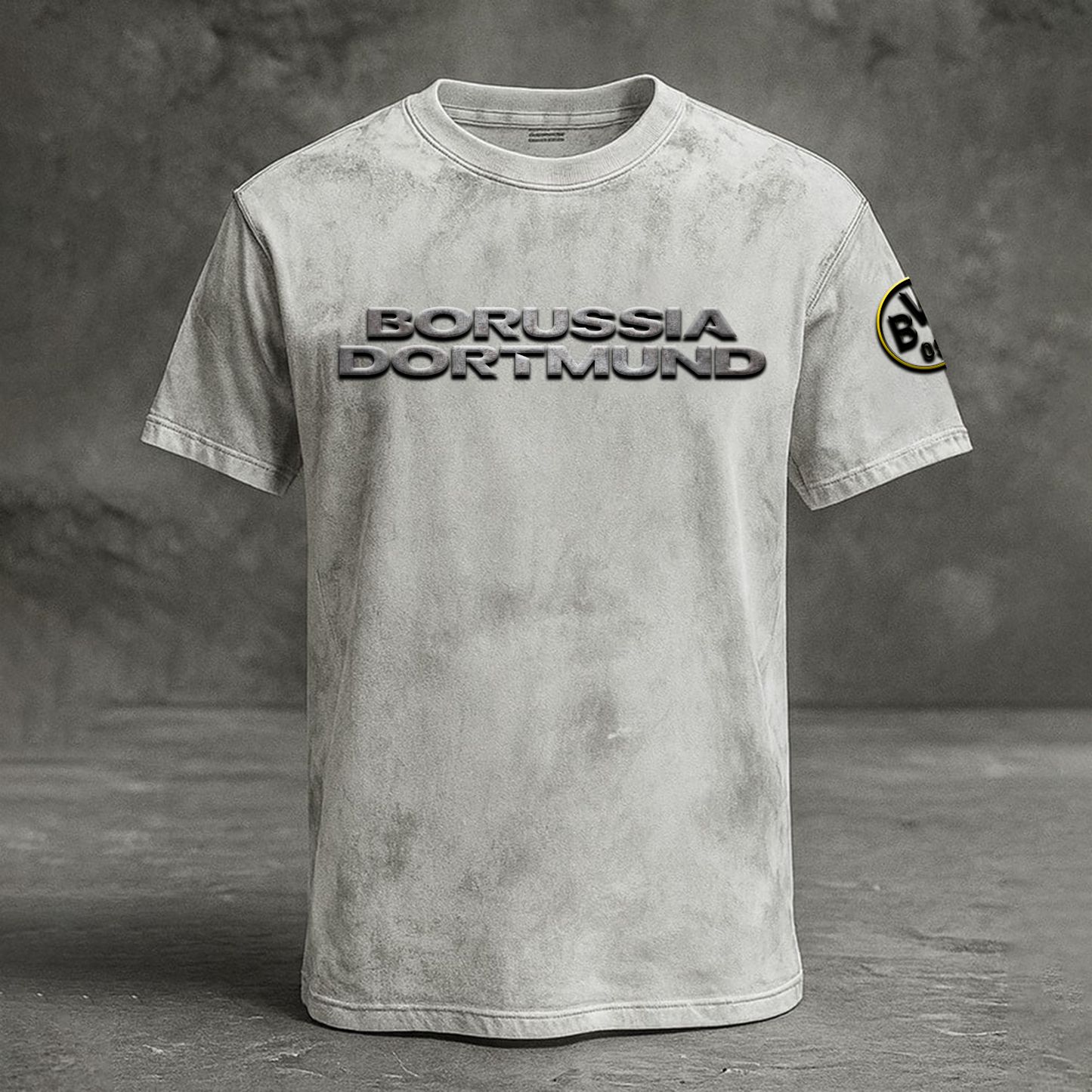 BVB x UEFA Embossed Tshirt DATND TANTD 2310