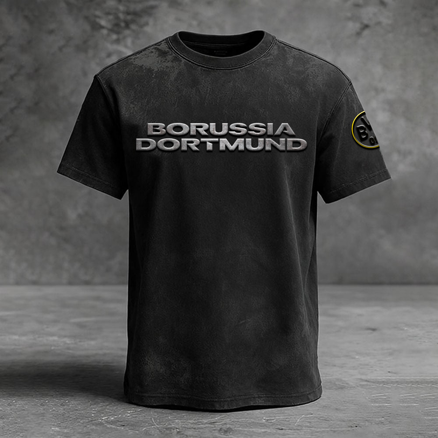 BVB x UEFA Embossed Tshirt DATND TANTD 2310