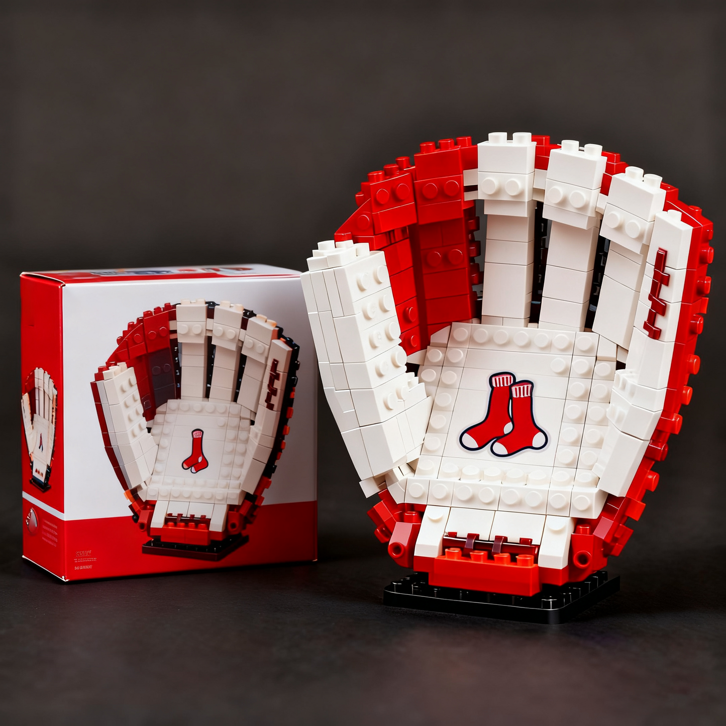 MLB Teams Baseball Glove Building Block Set DDT NTL
