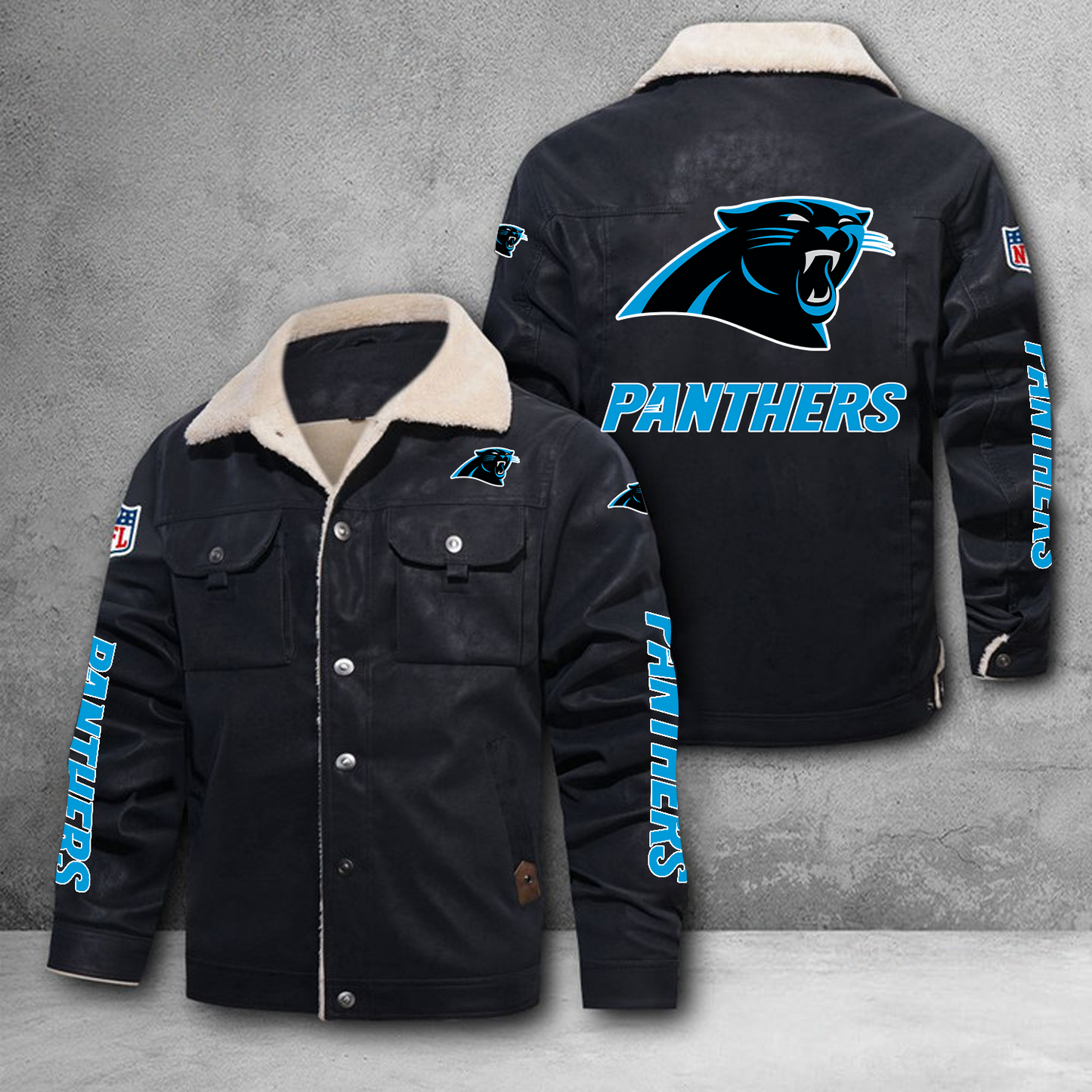 CAR X NFL LEATHER JACKET DATND THUONGNH