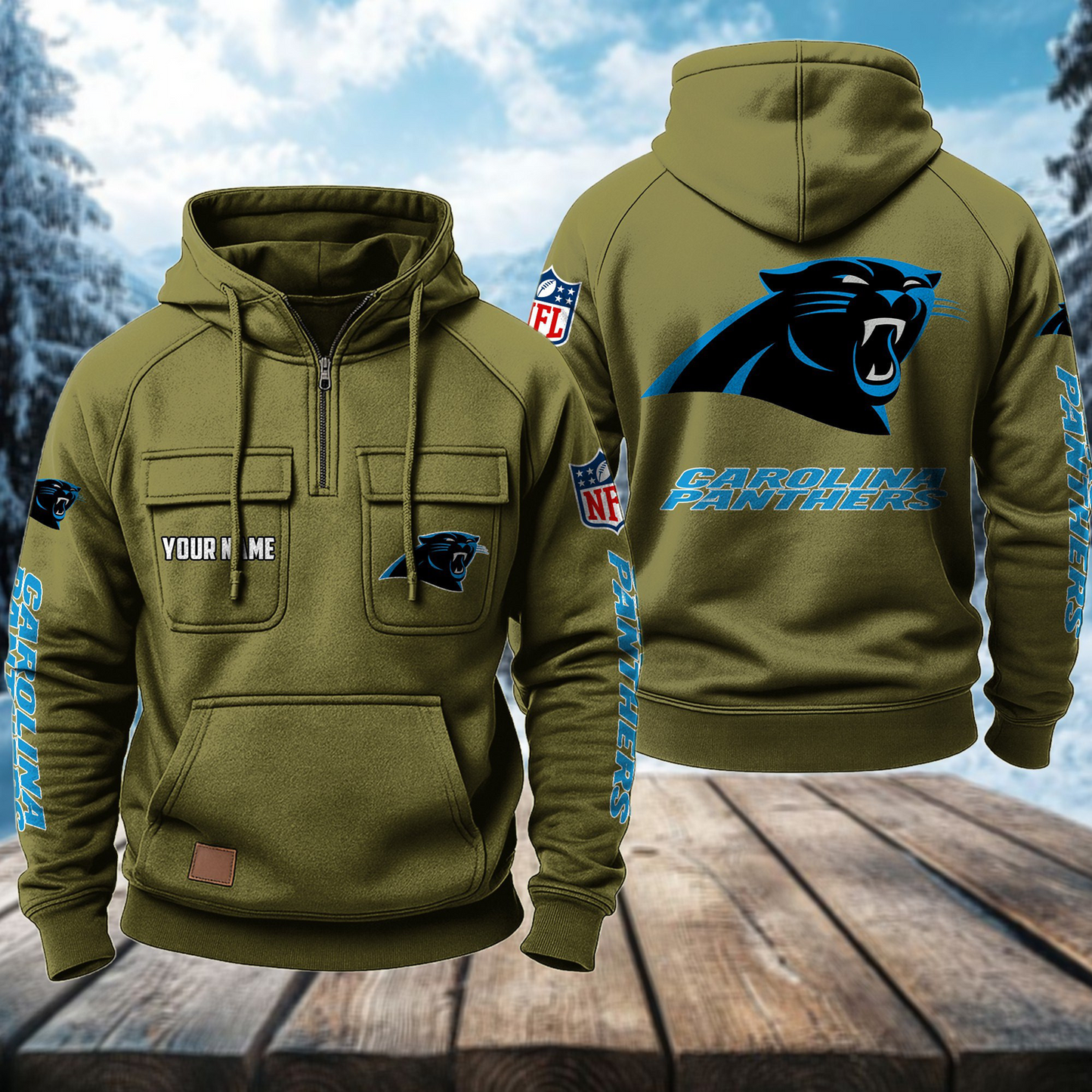CAR x NFL Premium Hoodie DATND TANTD
