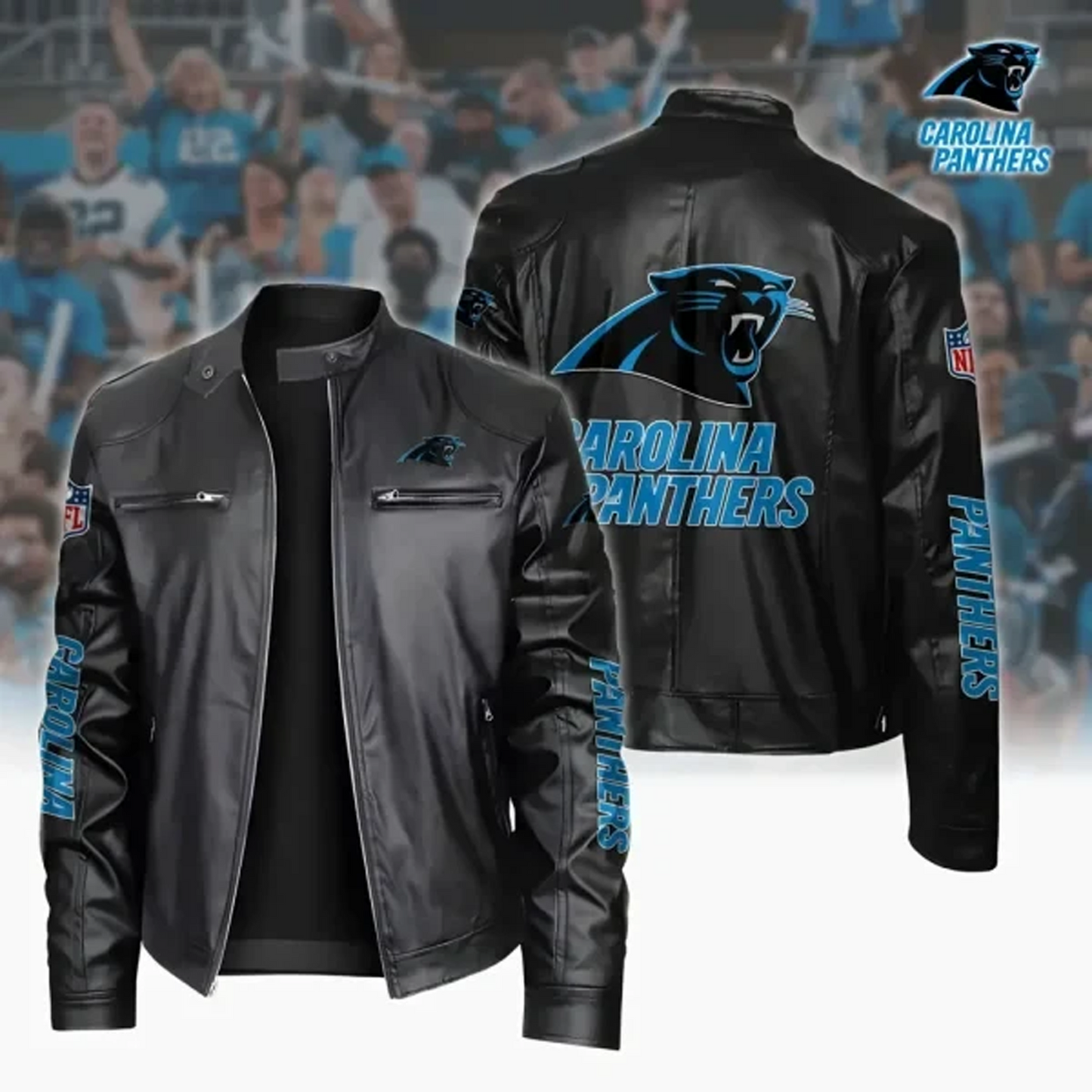 CAR x NFL Sport Leather Jacket DATND TANTD