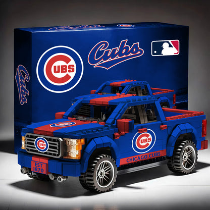 MLB 3D Racing Truck Model Building Block Set V1 NAK NHM